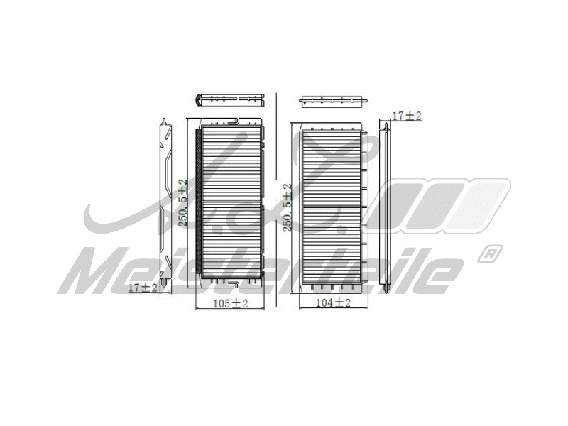 Filter, cabin air (AZMT-41-010-1615)