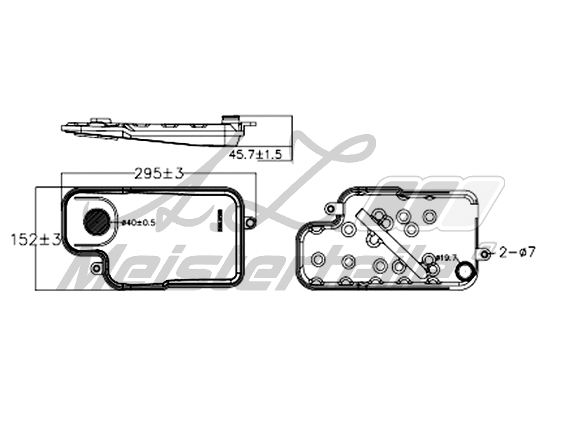 Hydraulic Filter, automatic transmission