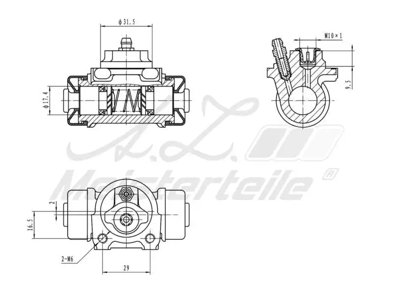 Wheel Brake Cylinder