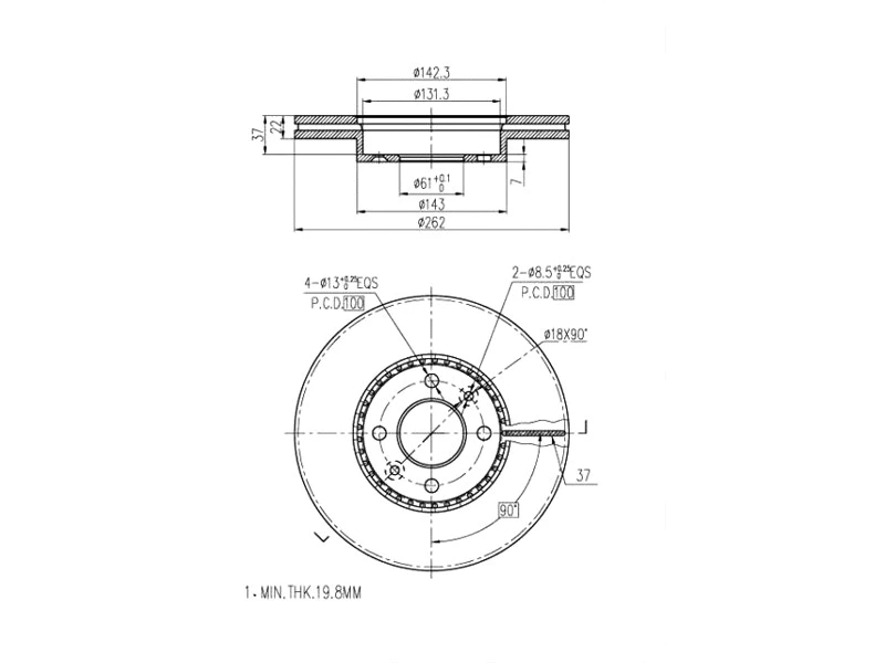 Brake Disc (AZMT-44-024-1017)