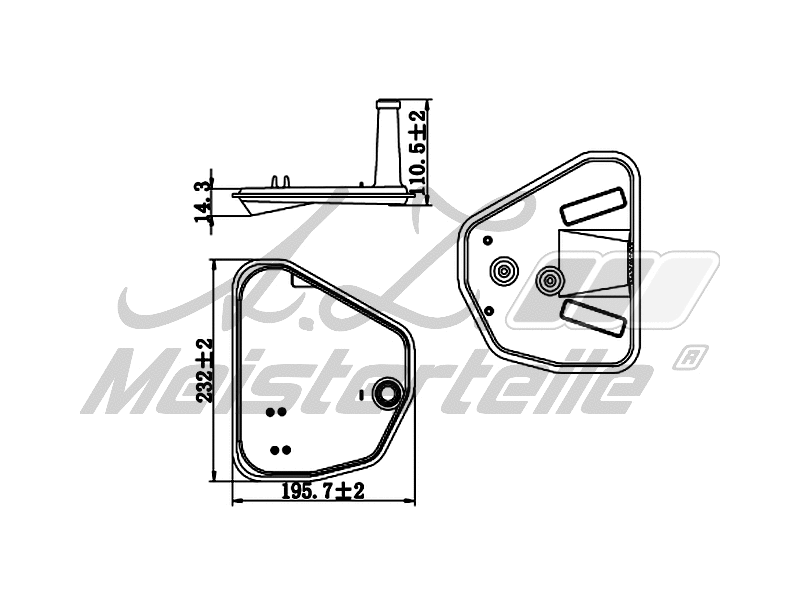 Hydraulic Filter, automatic transmission
