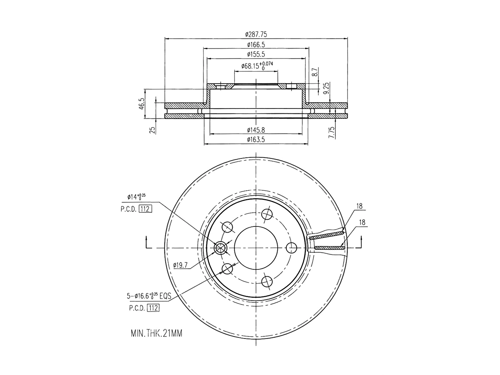 Brake Disc (AZMT-44-024-1514)