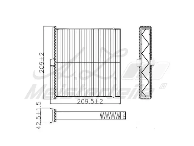 Filter, cabin air (AZMT-41-010-1471)