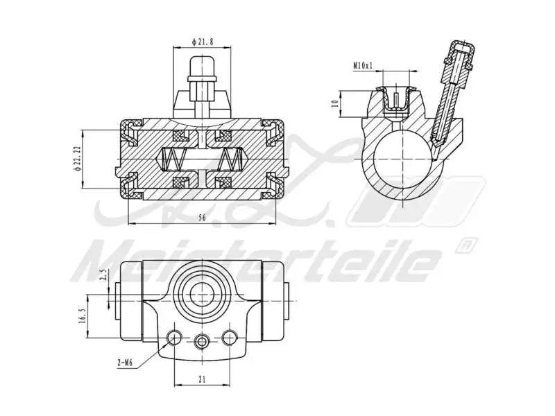 Wheel Brake Cylinder