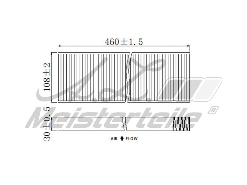 Filter, cabin air (AZMT-41-010-1724)