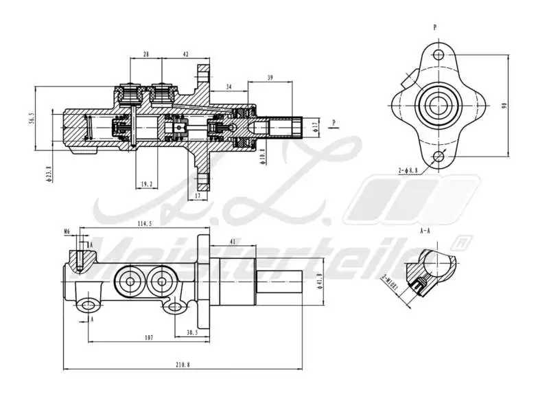 Brake Master Cylinder (AZMT-44-110-1060)