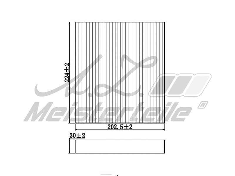 Filter, cabin air (AZMT-41-010-1548)