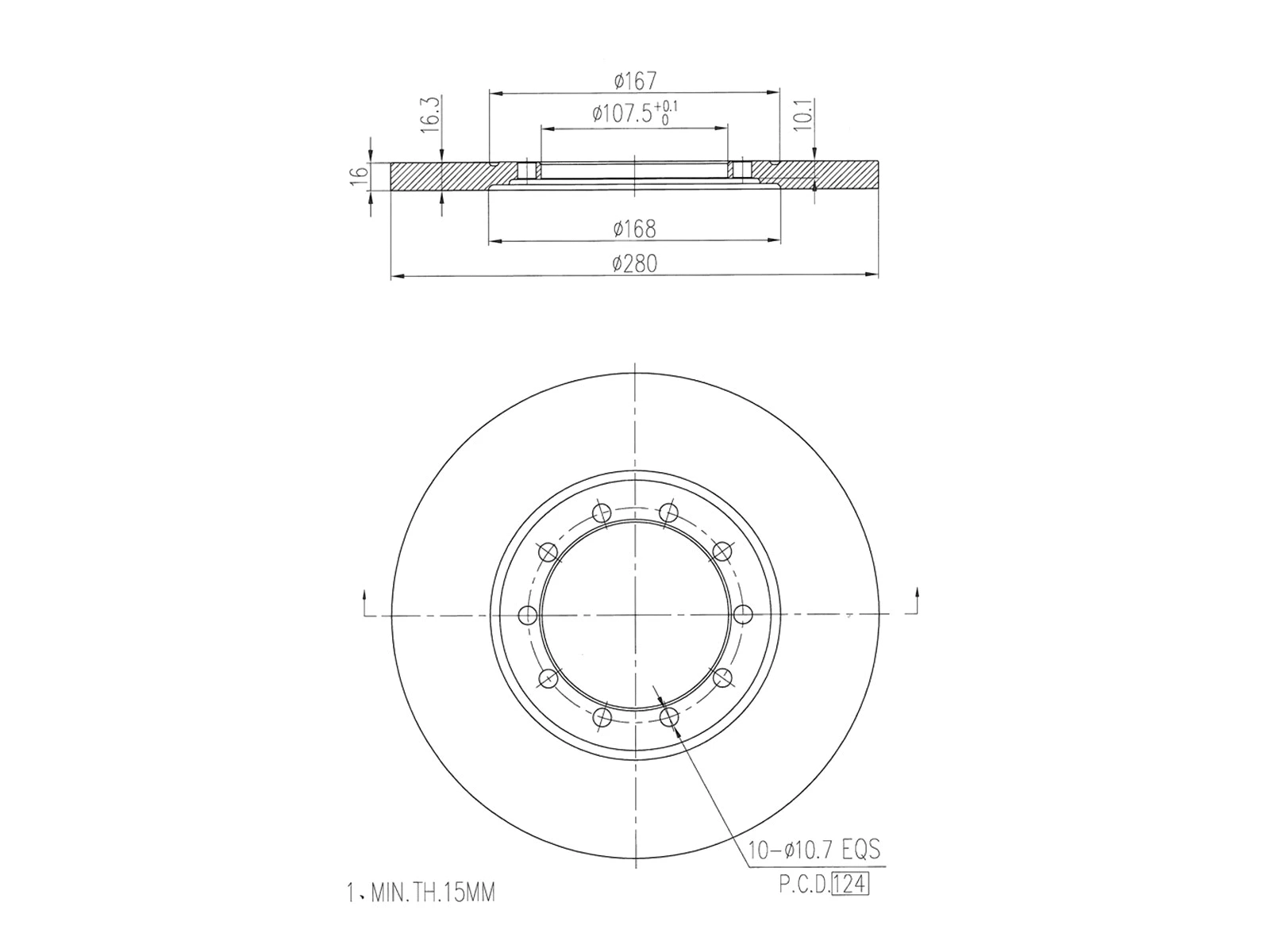Brake Disc (AZMT-44-024-1267)