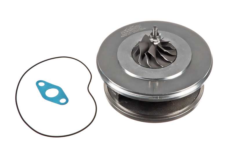 Core assembly, turbocharger