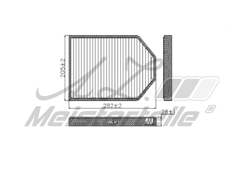 Filter, cabin air (AZMT-41-010-1787)