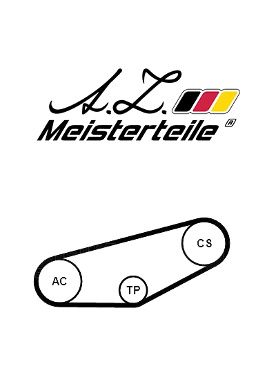 V-Ribbed Belt Set (AZMT-20-030-1052)