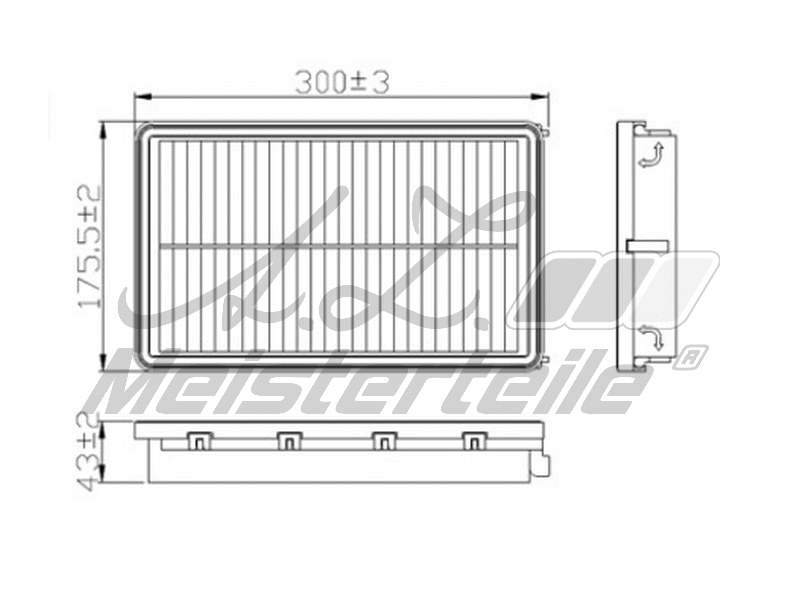 Air Filter (AZMT-41-030-1985)