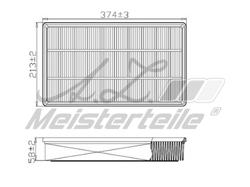 Air Filter (AZMT-41-030-1989)