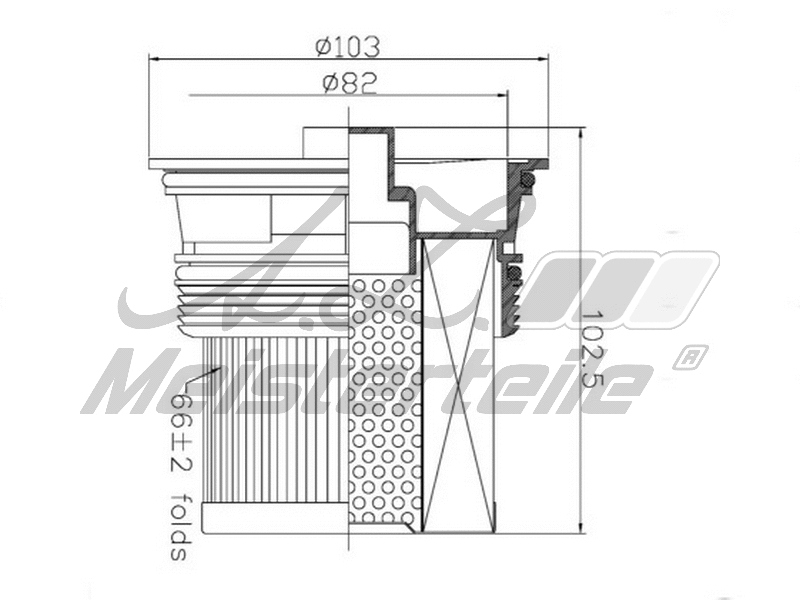 Fuel Filter (AZMT-41-020-1434)