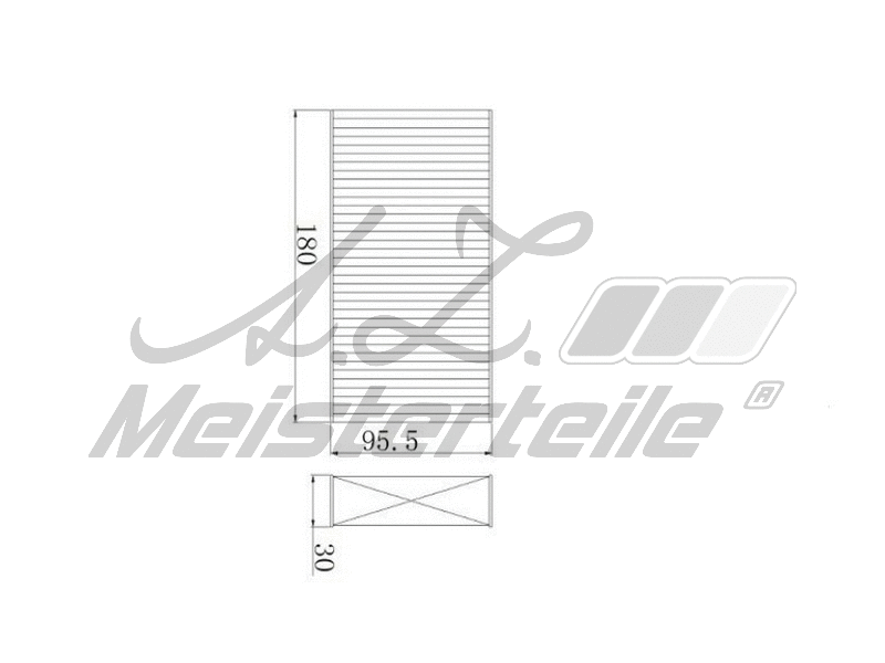 Filter, cabin air (AZMT-41-010-1593)