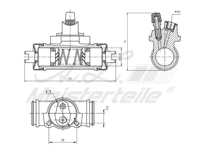 Wheel Brake Cylinder