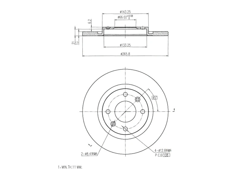Brake Disc (AZMT-44-024-1014)