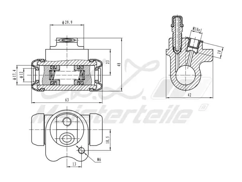 Wheel Brake Cylinder
