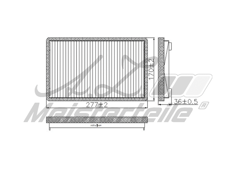 Filter, cabin air (AZMT-41-010-1641)