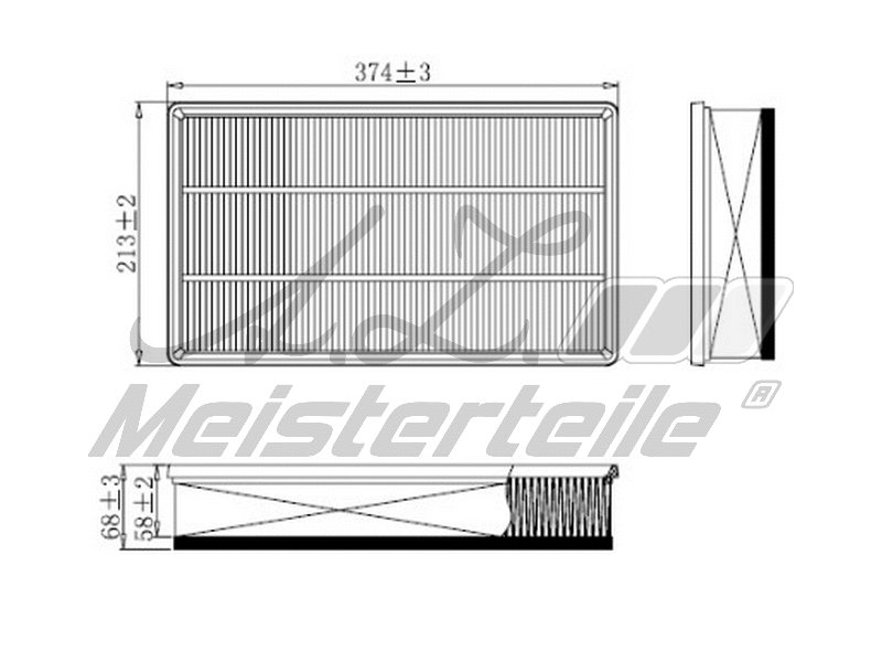 Air Filter (AZMT-41-030-1990)