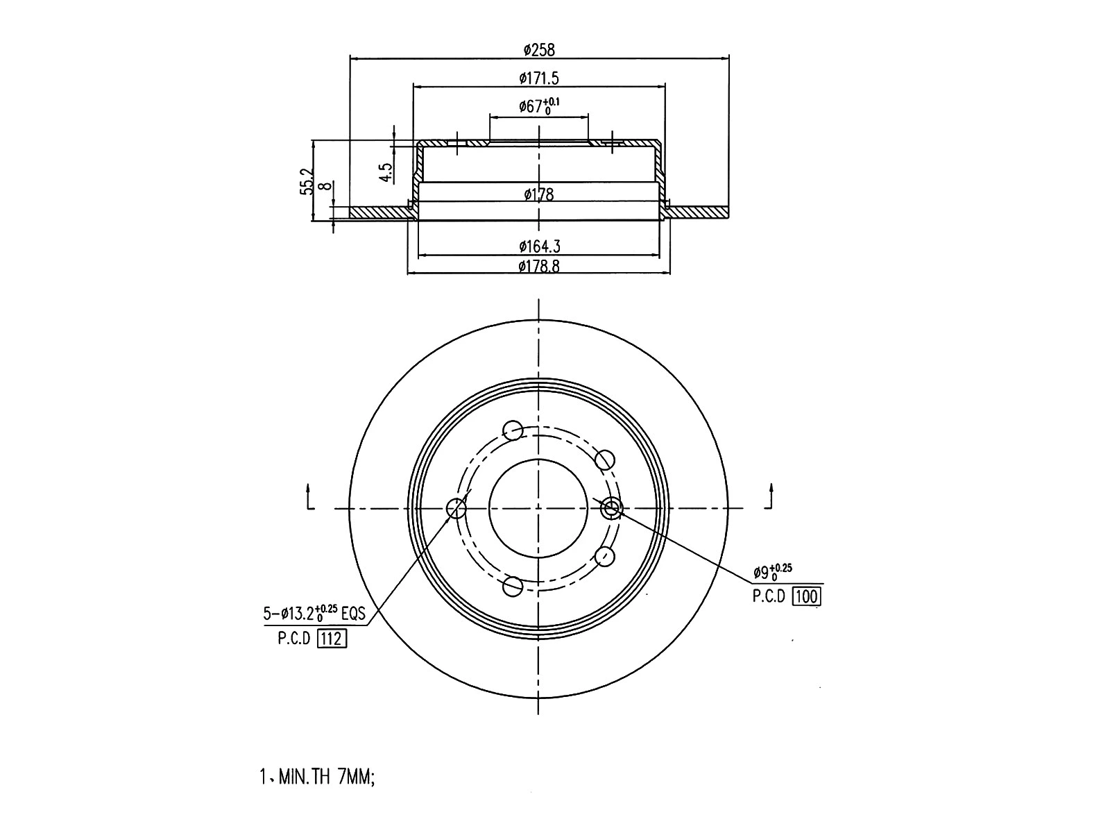 Brake Disc (AZMT-44-024-1197)