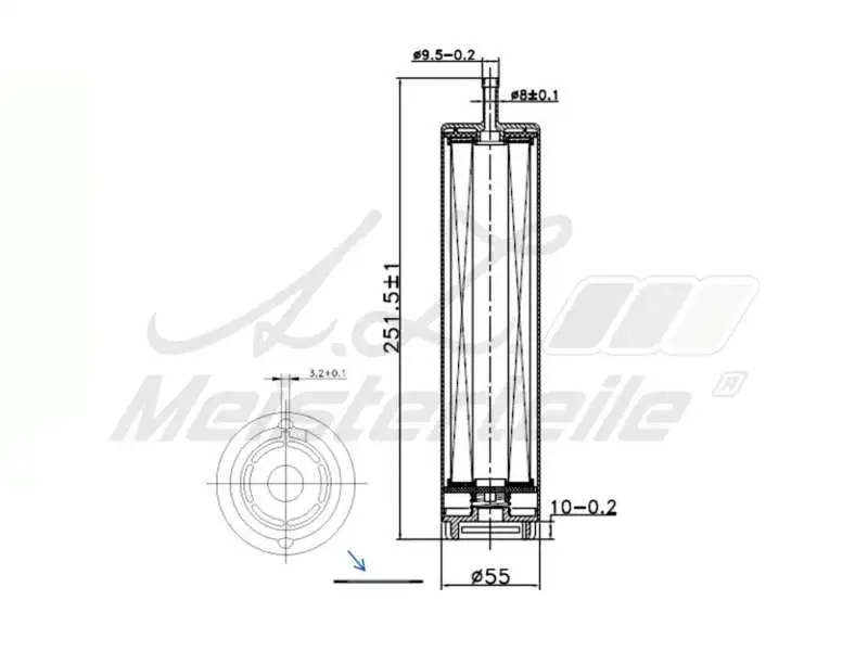 Fuel Filter (AZMT-41-020-1384)