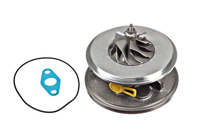 Core assembly, turbocharger