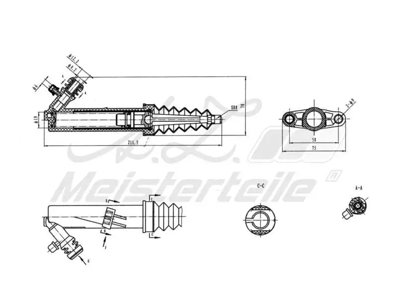 Slave Cylinder, clutch