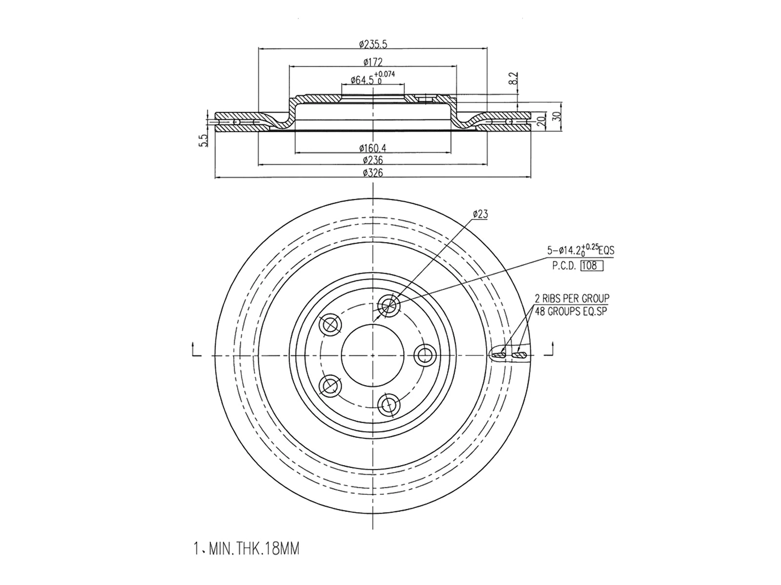 Brake Disc (AZMT-44-024-1357)