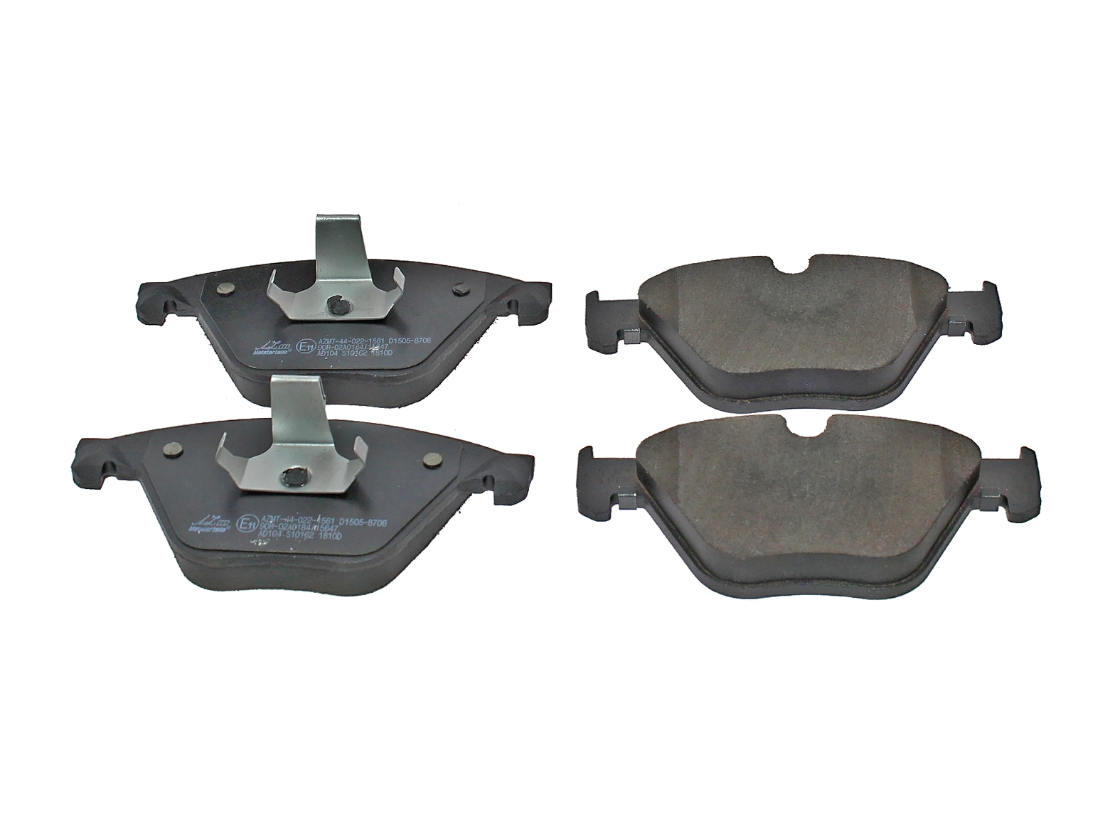 Brake Pad Set, disc brake (AZMT-44-022-1561)