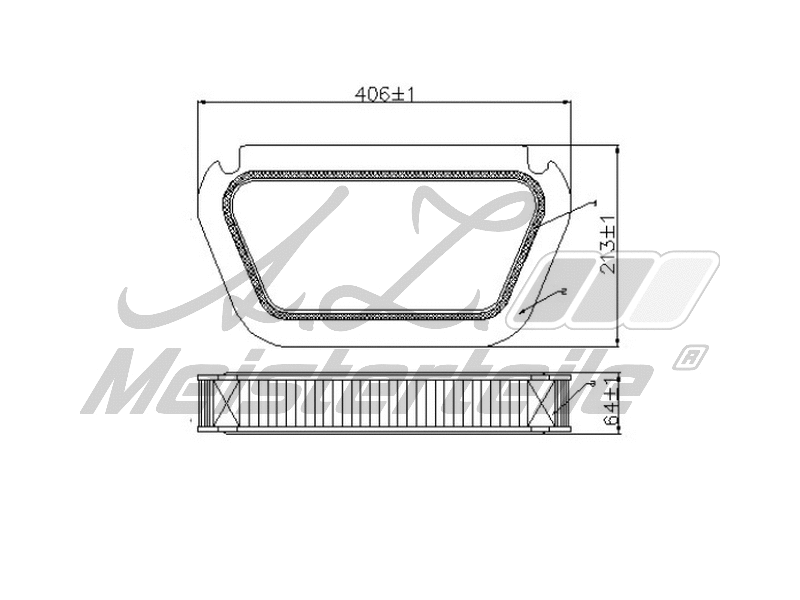 Filter, cabin air (AZMT-41-010-1788)