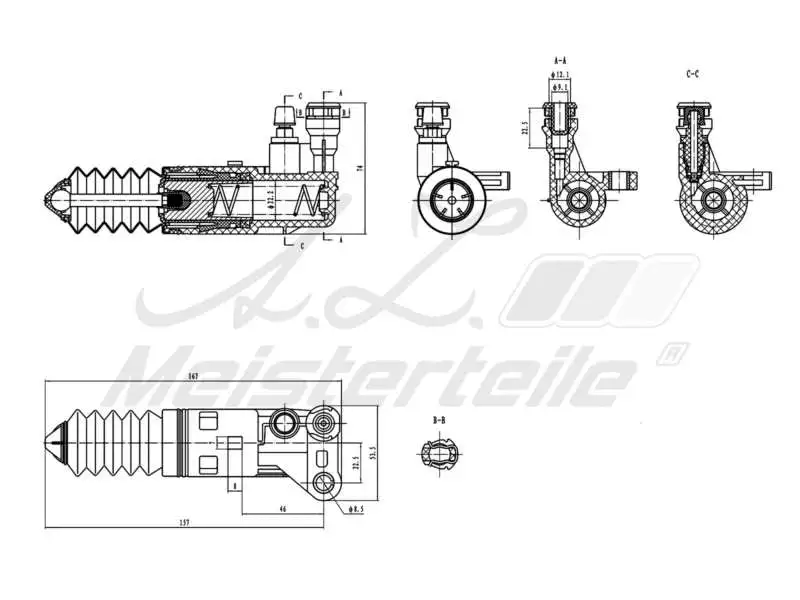 Slave Cylinder, clutch