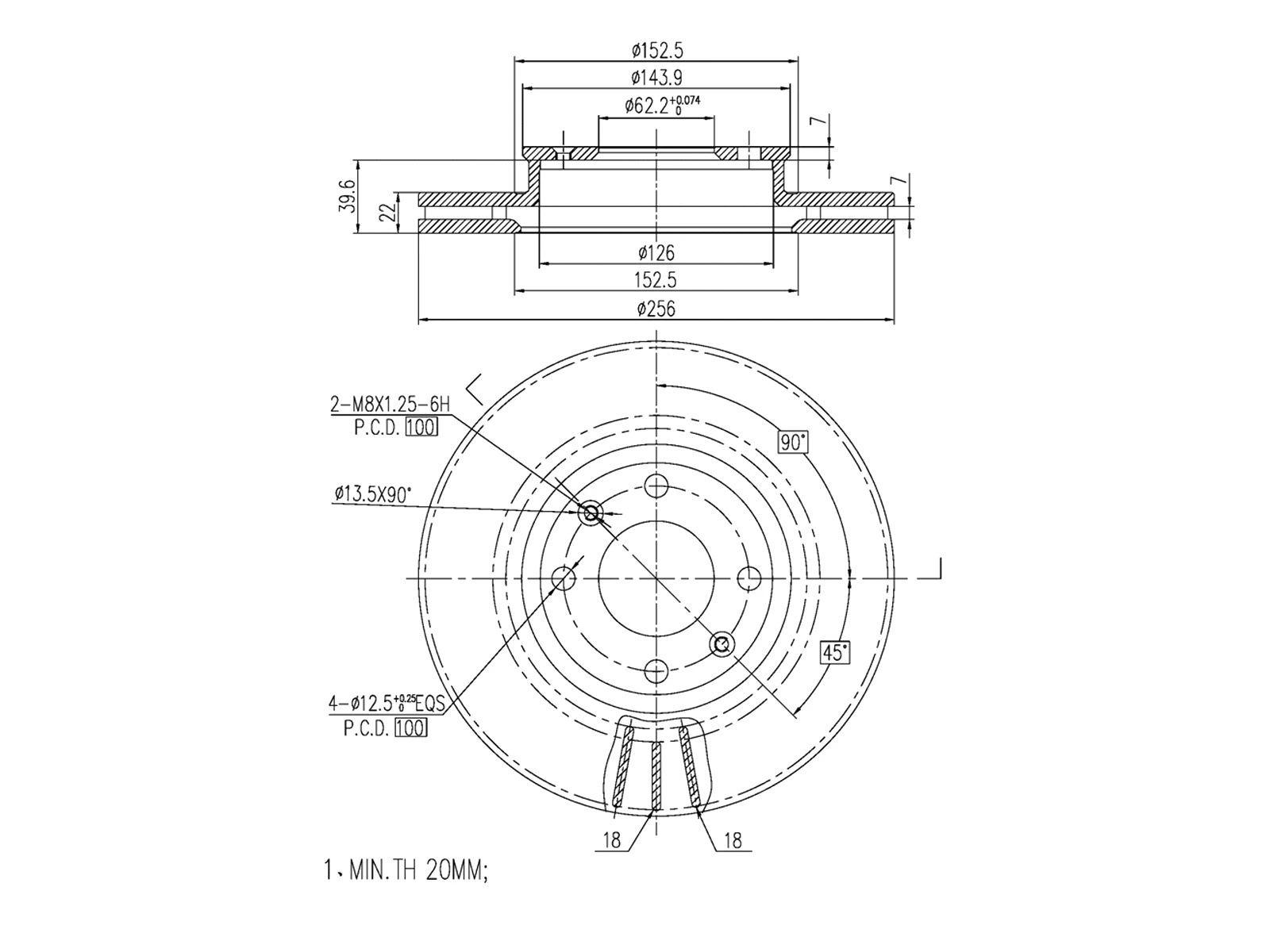 Brake Disc (AZMT-44-024-1304)