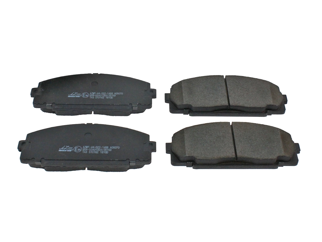 Brake Pad Set, disc brake (AZMT-44-022-1488)