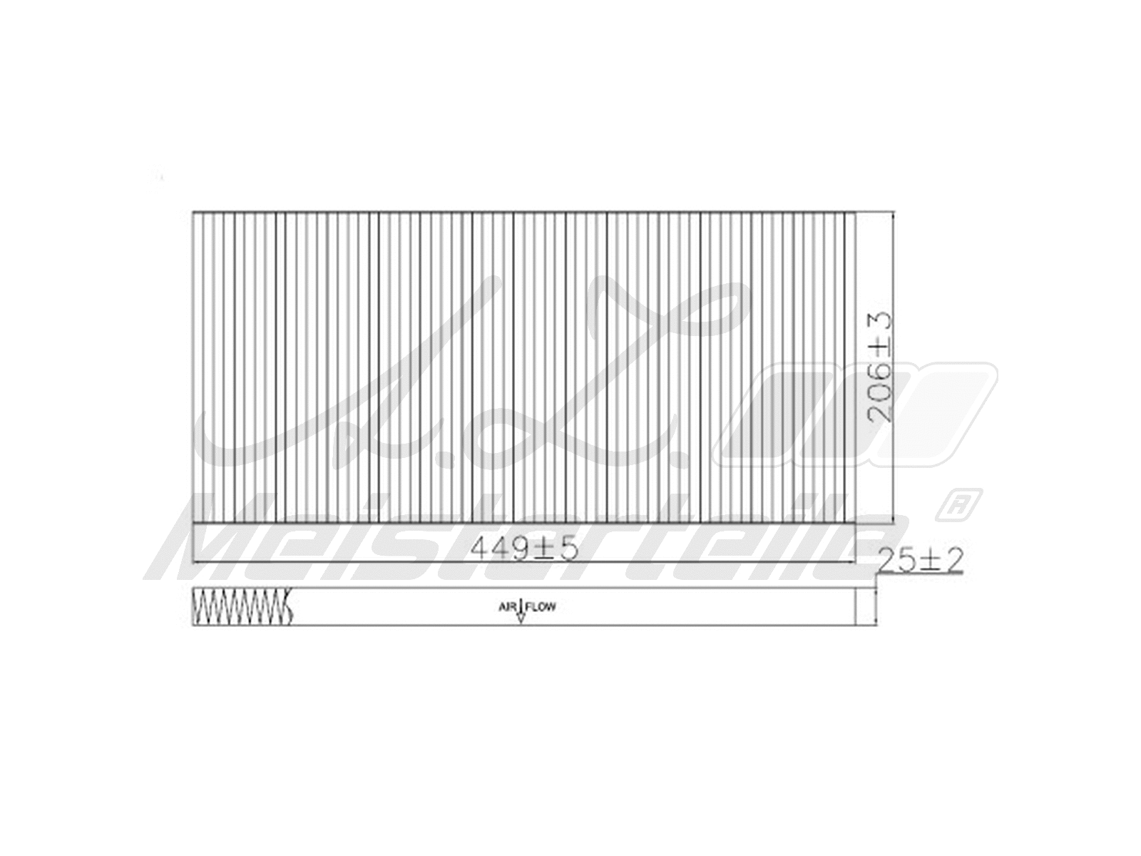 Filter, cabin air (AZMT-41-010-1467)
