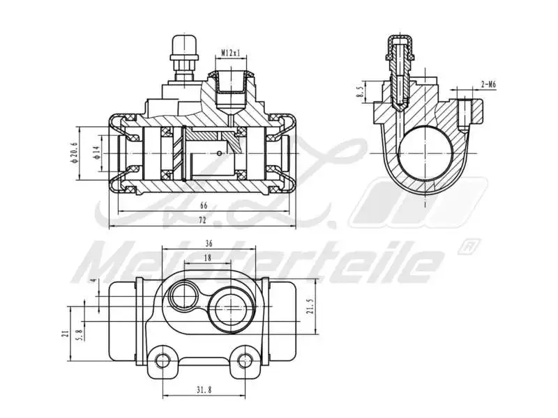 Wheel Brake Cylinder