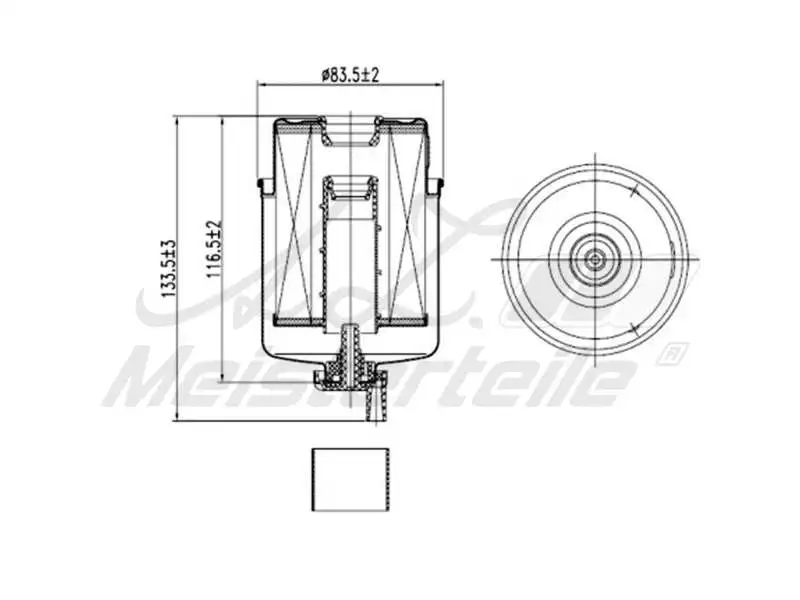 Fuel Filter (AZMT-41-020-1403)