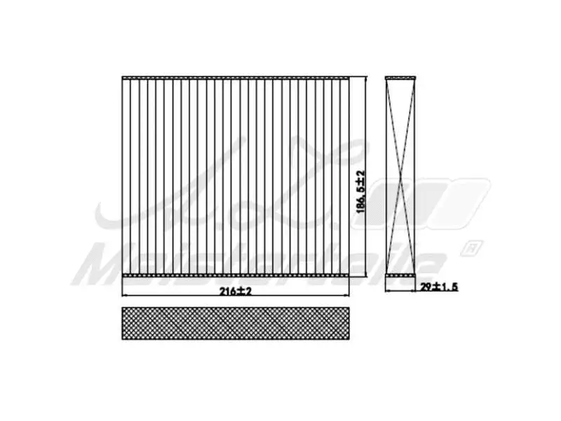 Filter, cabin air (AZMT-41-010-1475)