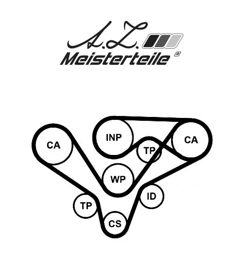 Timing Belt Kit (AZMT-30-058-2327)