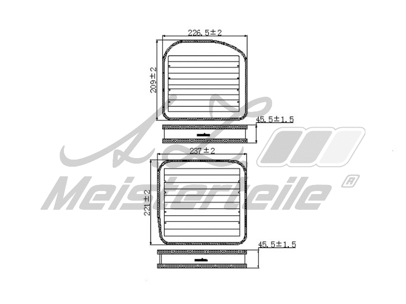 Filter, cabin air (AZMT-41-010-1741)
