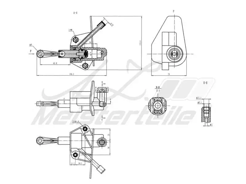 Master Cylinder, clutch