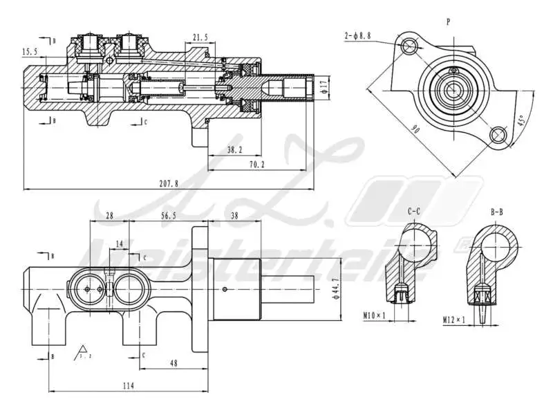 Brake Master Cylinder (AZMT-44-110-1064)