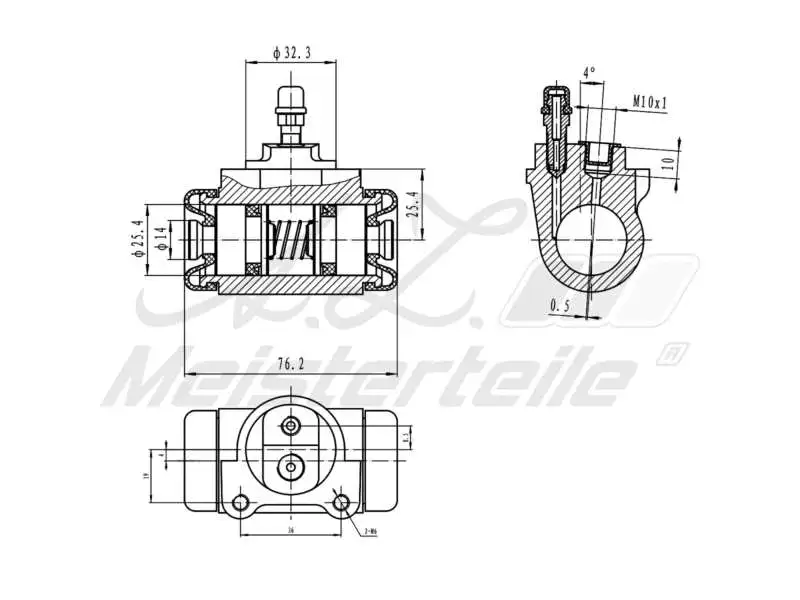 Wheel Brake Cylinder