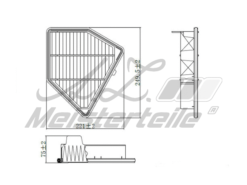 Air Filter (AZMT-41-030-1975)