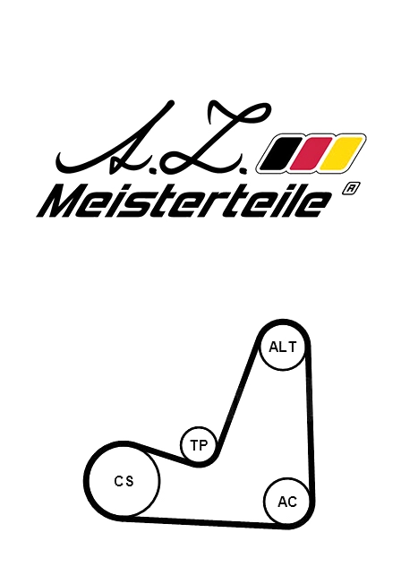 V-Ribbed Belt Set (AZMT-20-030-1059)