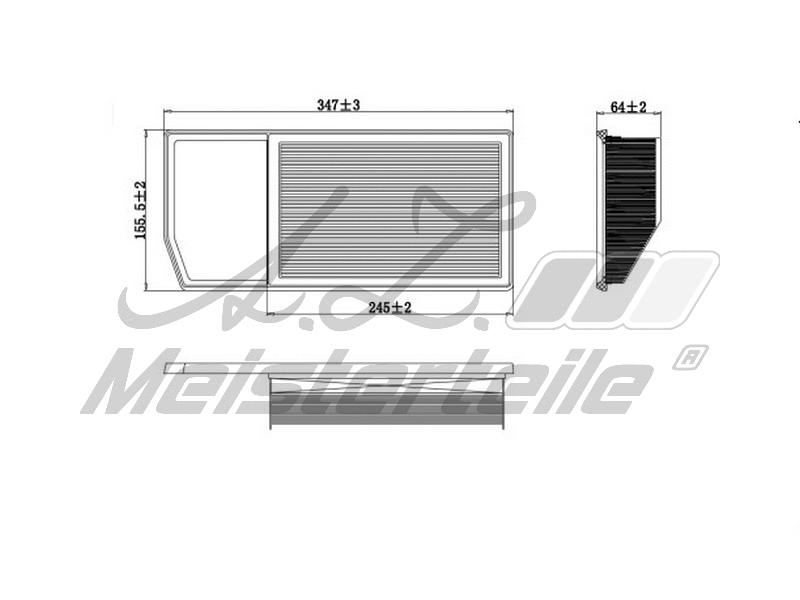 Air Filter (AZMT-41-030-1962)