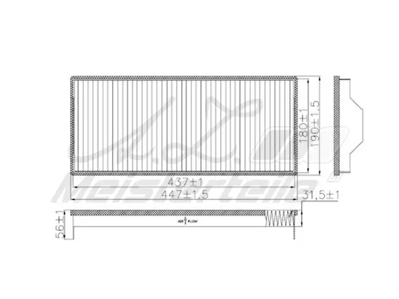 Filter, cabin air (AZMT-41-010-1481)