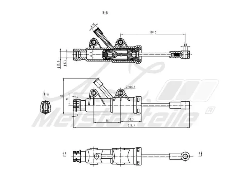 Master Cylinder, clutch