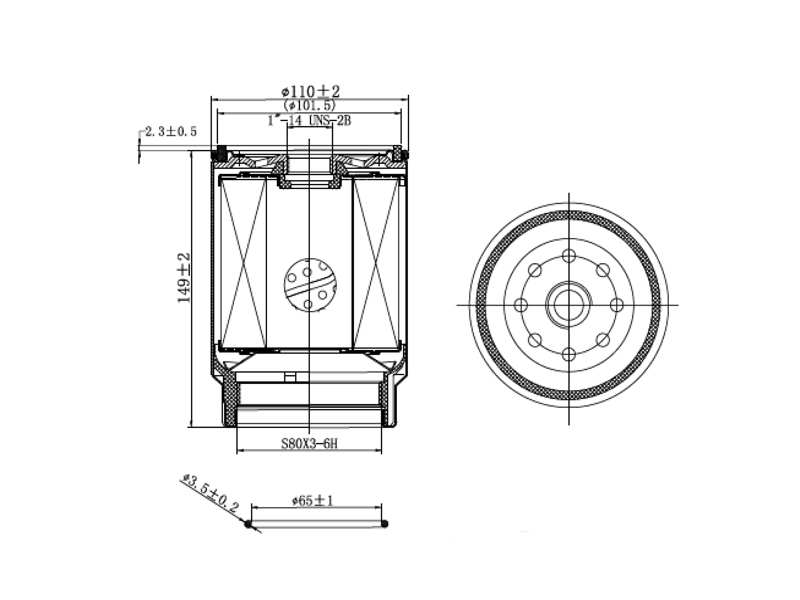 Fuel Filter (AZMT-41-020-1588)