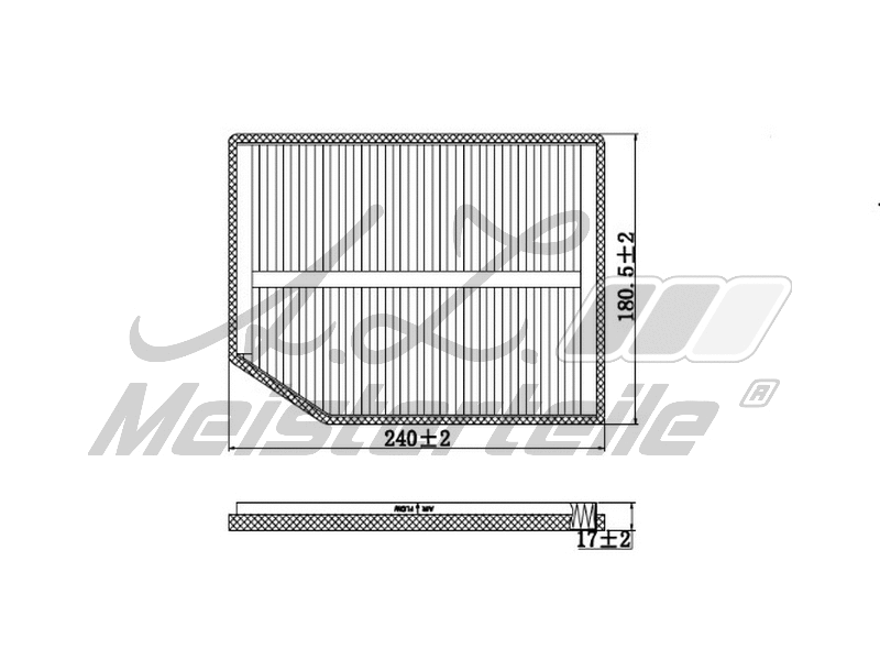 Filter, cabin air (AZMT-41-010-1597)